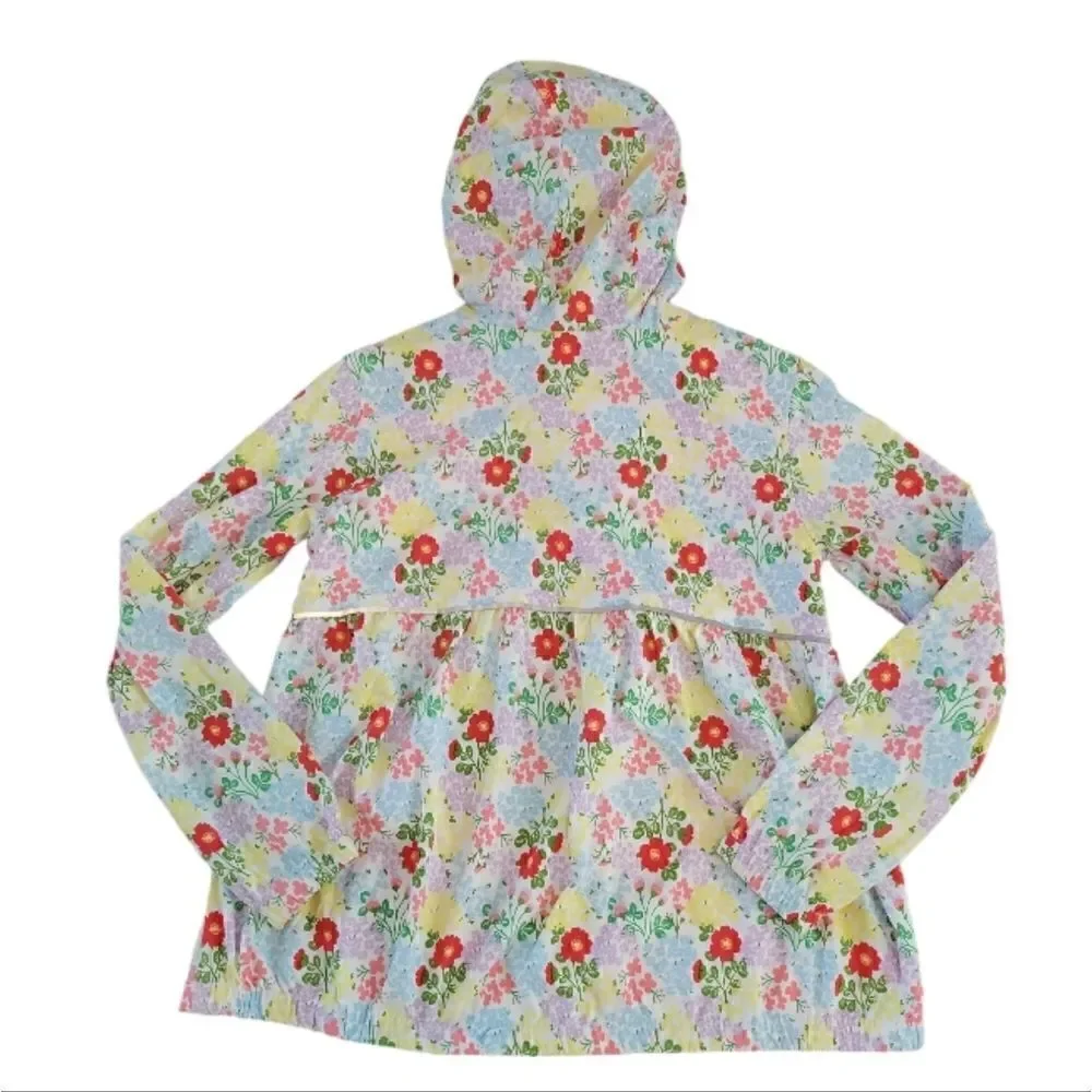 EC HANNA ANDERSSON GIRLS FLORAL HOODED JACKET SZ.14-16 (160)